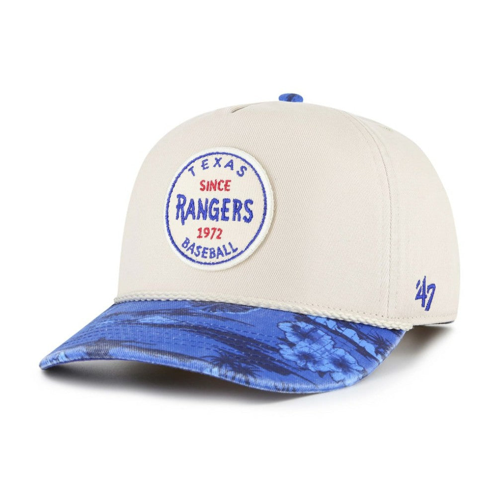 Texas Rangers '47 Fiji Rope Hitch Adjustable Hat - Cream/Navy Hats