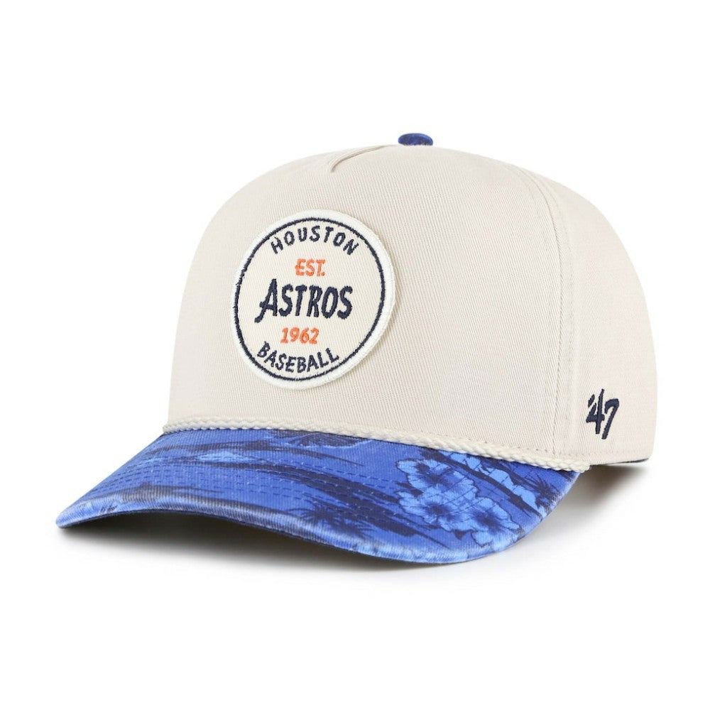 Houston Astros '47 Fiji Rope Hitch Adjustable Hat - Cream/Navy Hats