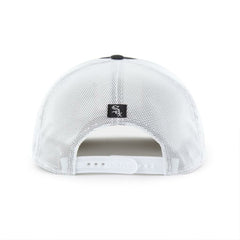 Chicago White Sox '47 Scratch Adjustable Trucker Hat - Black/White Hats