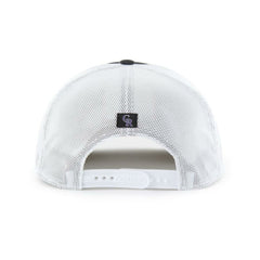 Colorado Rockies '47 Scratch Adjustable Trucker Hat - Black/White Hats