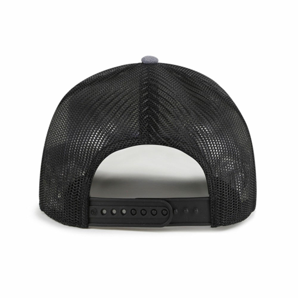 Kansas City Royals '47 Carbon Rope Trucker Adjustable Hat - Charcoal Hats