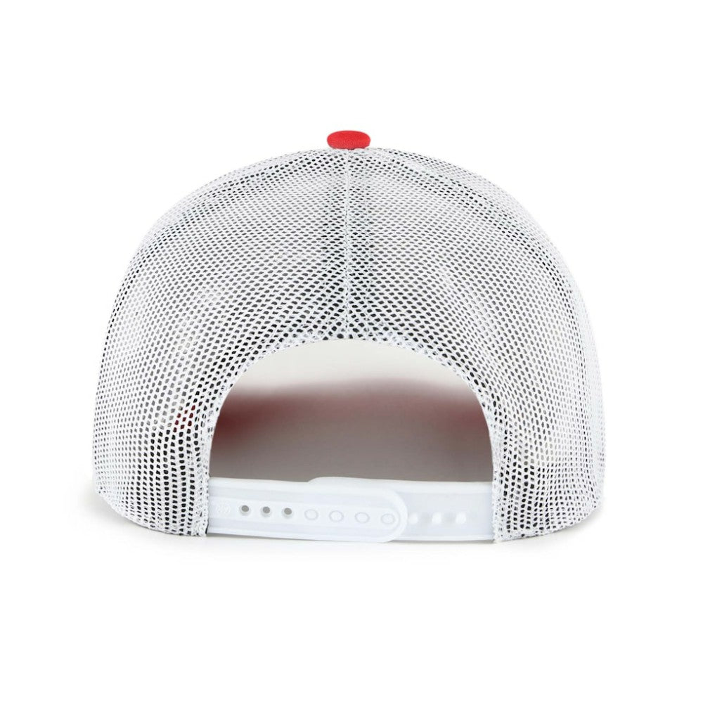Washington Nationals '47 Meander Foam Trucker Snapback Hat - Red Hats