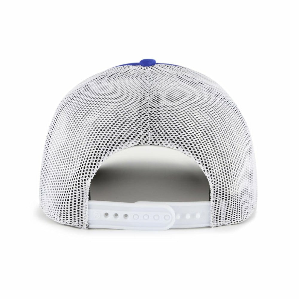 Atlanta Braves '47 Meander Foam Trucker Snapback Hat - Royal Hats