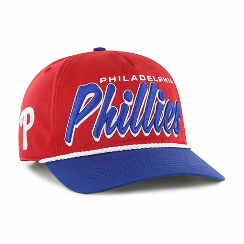 Philadelphia Phillies '47 Dropshadow Rope Hitch Adjustable Hat - Red Hats