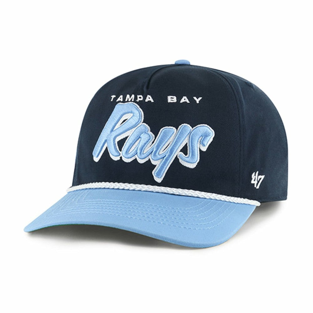 Tampa Bay Rays '47 Dropshadow Rope Hitch Adjustable Hat - Navy Hats