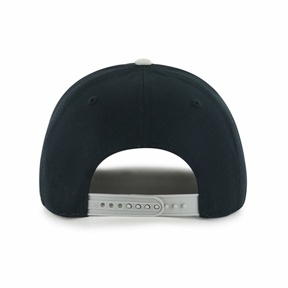 Chicago White Sox '47 Dropshadow Rope Hitch Adjustable Hat - Black Hats
