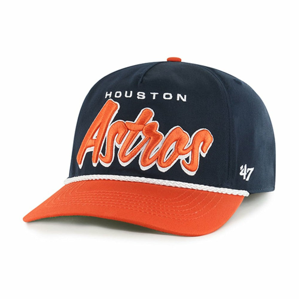 Houston Astros '47 Dropshadow Rope Hitch Adjustable Hat - Navy Hats
