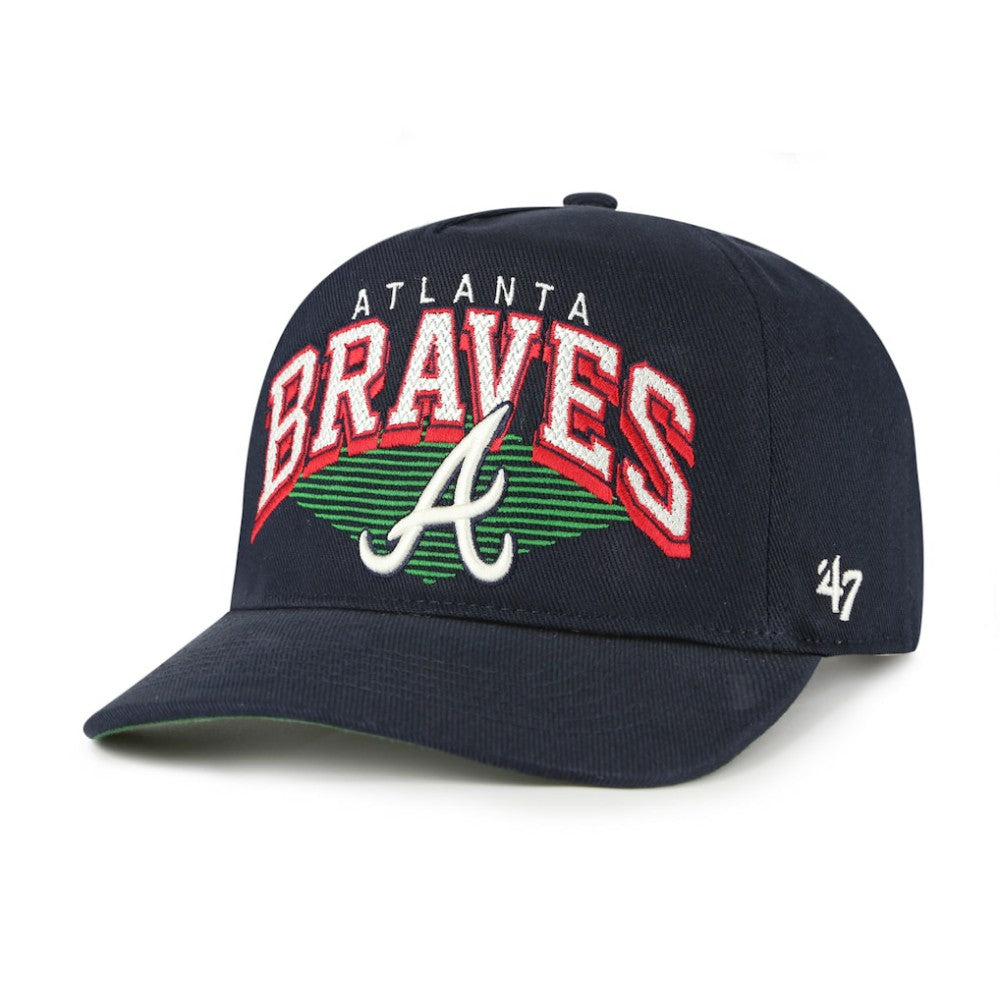 Atlanta Braves '47 Pomona Hitch Adjustable Hat - Navy Hats