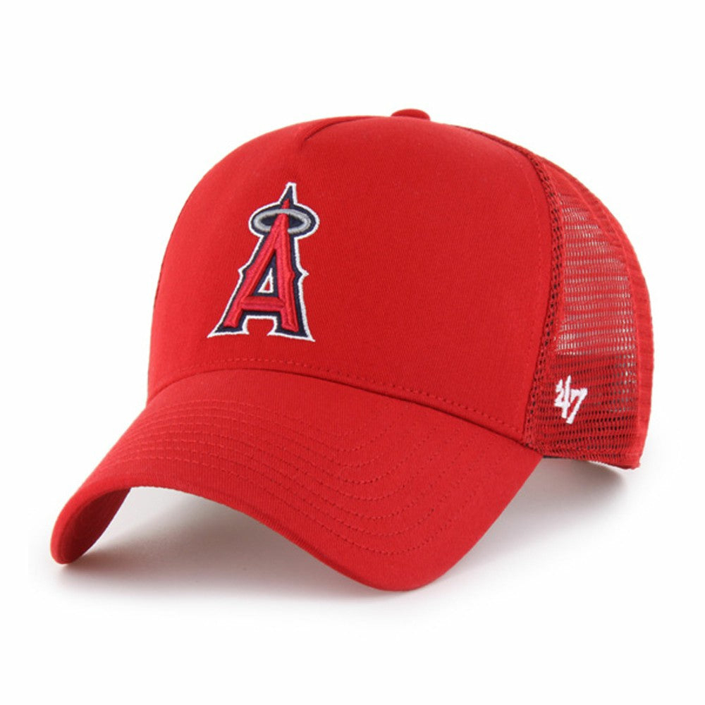 Los Angeles Angels '47 Ballpark Offside Adjustable Trucker Hat - Red Hats