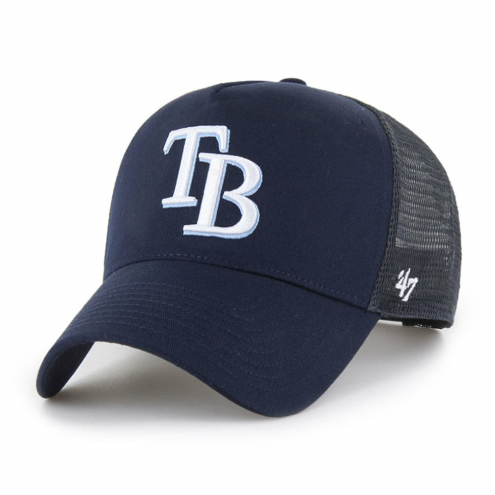 Tampa Bay Rays '47 Ballpark Offside Adjustable Trucker Hat - Navy Hats
