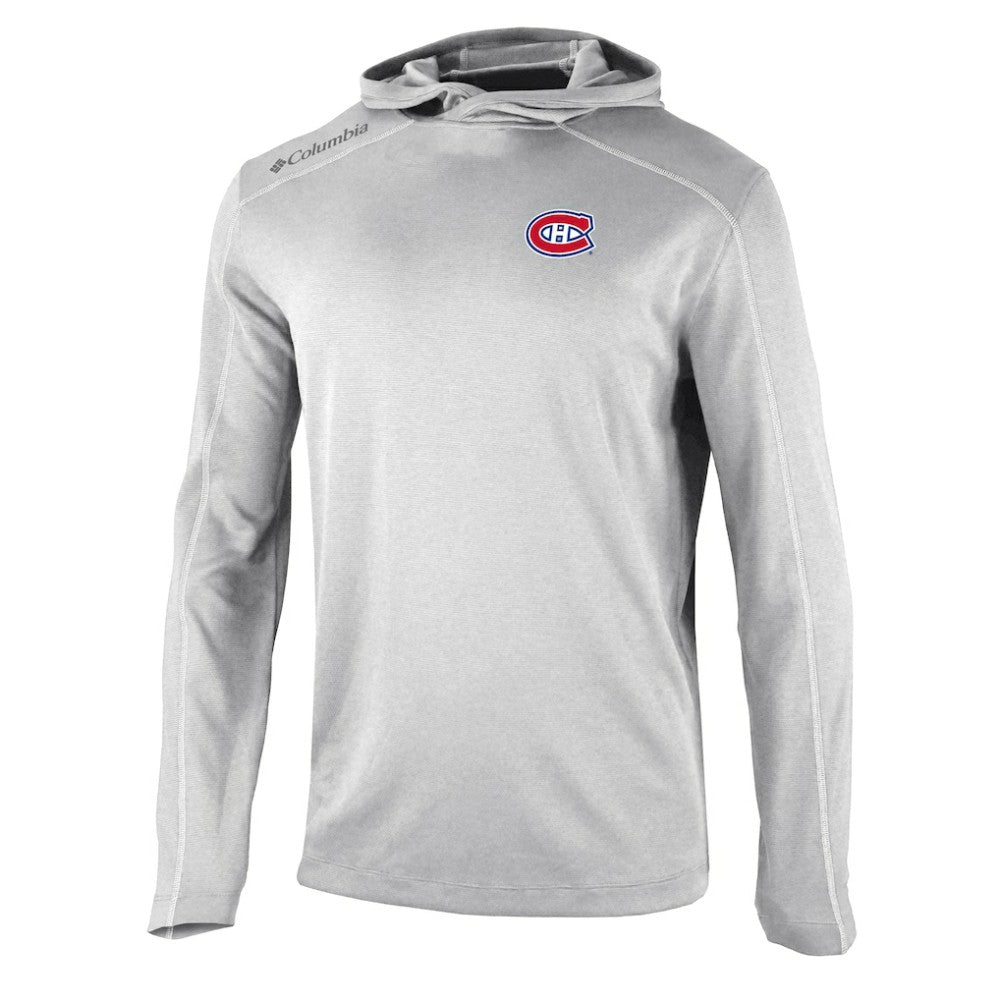 Montreal Canadiens Columbia Shotgun Omni-Wick Pullover Hoodie - Gray | US 202128406