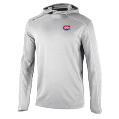 Montreal Canadiens Columbia Shotgun Omni-Wick Pullover Hoodie - Gray | US 202128406