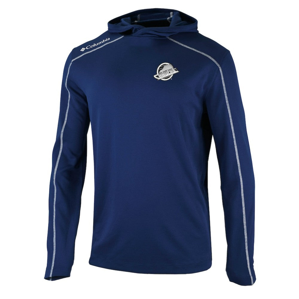 Vancouver Canucks Columbia Shotgun Omni-Wick Pullover Hoodie - Navy | US 202128407