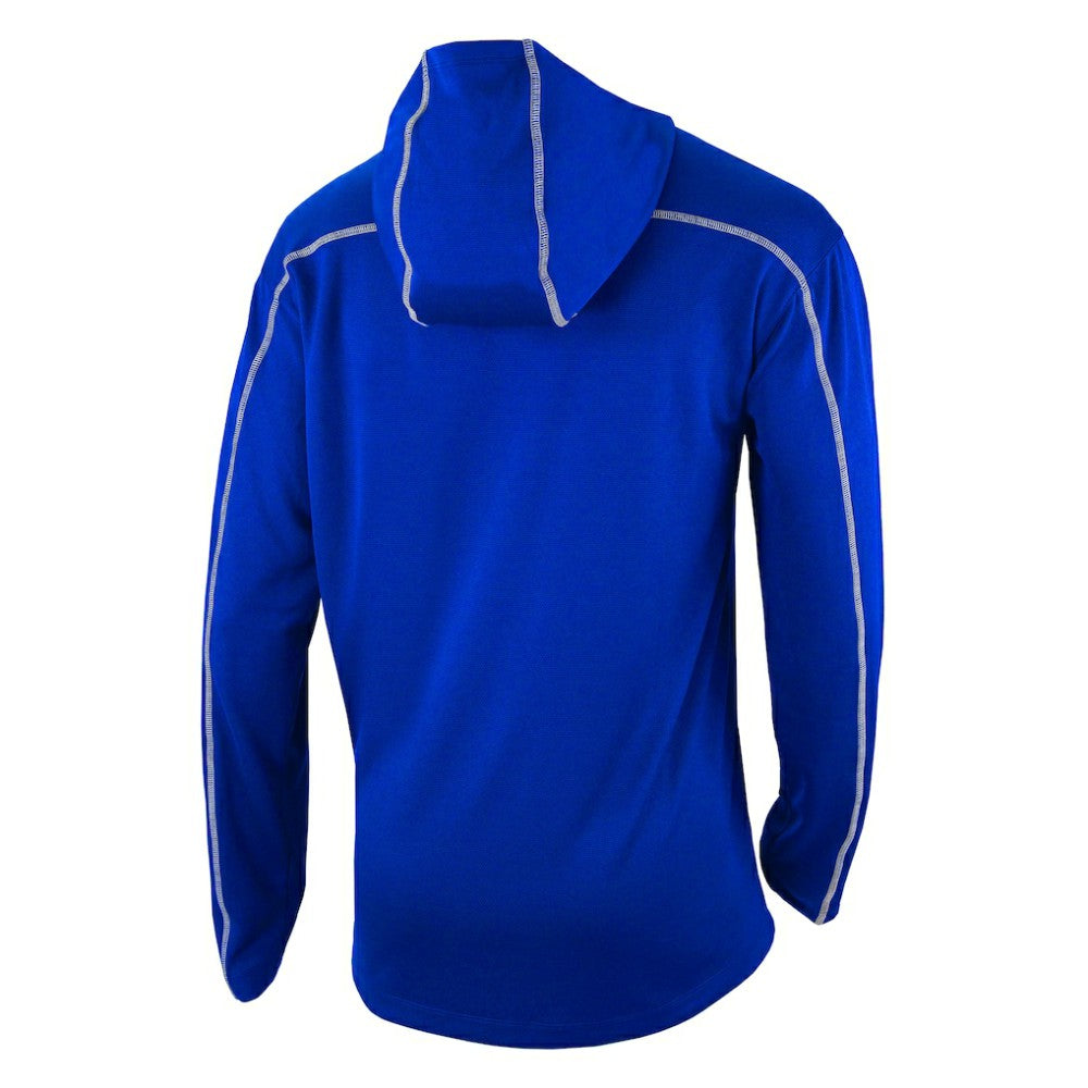 Edmonton Oilers Columbia Shotgun Omni-Wick Pullover Hoodie - Royal | US 202128410