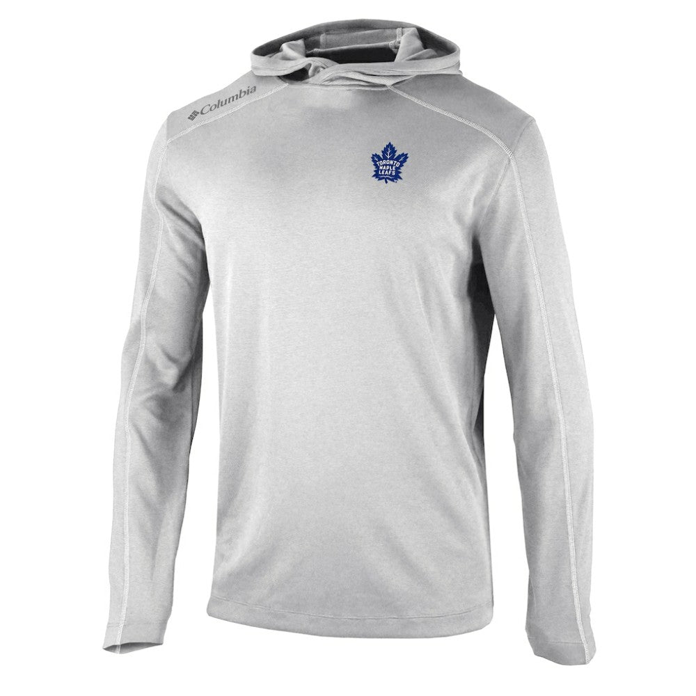 Toronto Maple Leafs Columbia Shotgun Omni-Wick Pullover Hoodie - Gray | US 202128412