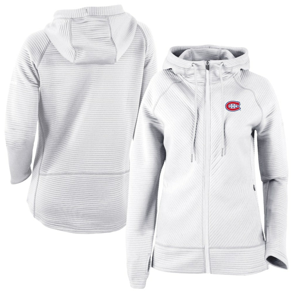 Montreal Canadiens Columbia Omni-Wick Pack It Up Full-Zip Jacket - White | US 202128448