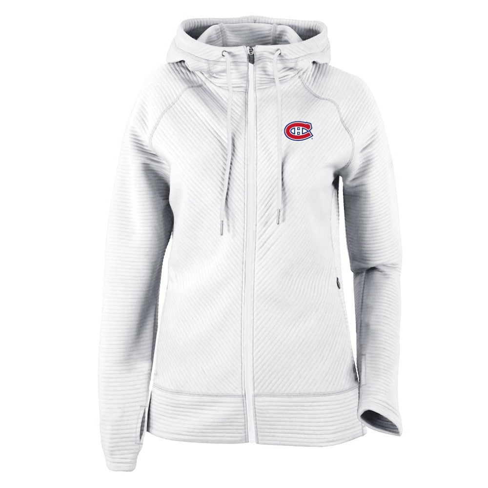 Montreal Canadiens Columbia Omni-Wick Pack It Up Full-Zip Jacket - White | US 202128448