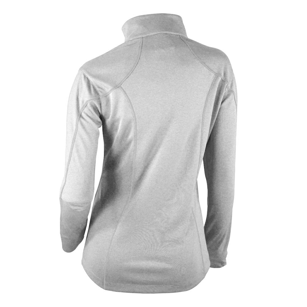 Edmonton Oilers Columbia Women's Omni-Wick Shotgun 2.0 Quarter-Zip Pullover Top - White | US 202128459