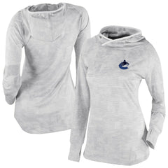 Vancouver Canucks Columbia Women's Omni-Wick Sunday Ball Pullover Hoodie - White | US 202128463