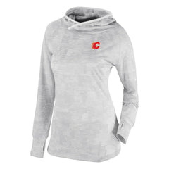 Calgary Flames Columbia Women's Omni-Wick Sunday Ball Pullover Hoodie - White | US 202128464