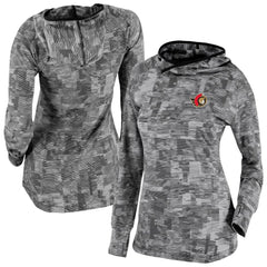 Ottawa Senators Columbia Women's Omni-Wick Sunday Ball Pullover Hoodie - Black | US 202128465