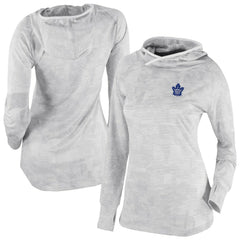 Toronto Maple Leafs Columbia Women's Omni-Wick Sunday Ball Pullover Hoodie - White | US 202128466