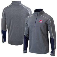 Montreal Canadiens Columbia Omni-Wick Shotgun 2.0 Quarter-Zip Pullover Top - Navy | US 202128469