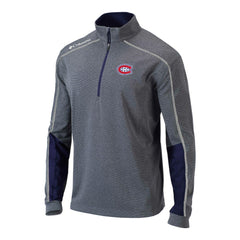 Montreal Canadiens Columbia Omni-Wick Shotgun 2.0 Quarter-Zip Pullover Top - Navy | US 202128469