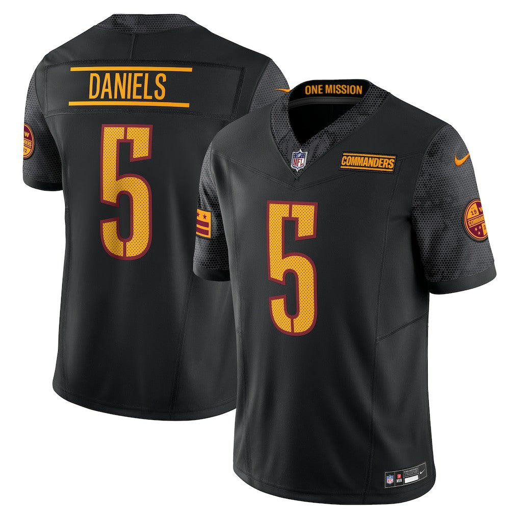 Jayden Daniels Washington Commanders Vapor F.U.S.E. Limited Jersey - Black Jerseys