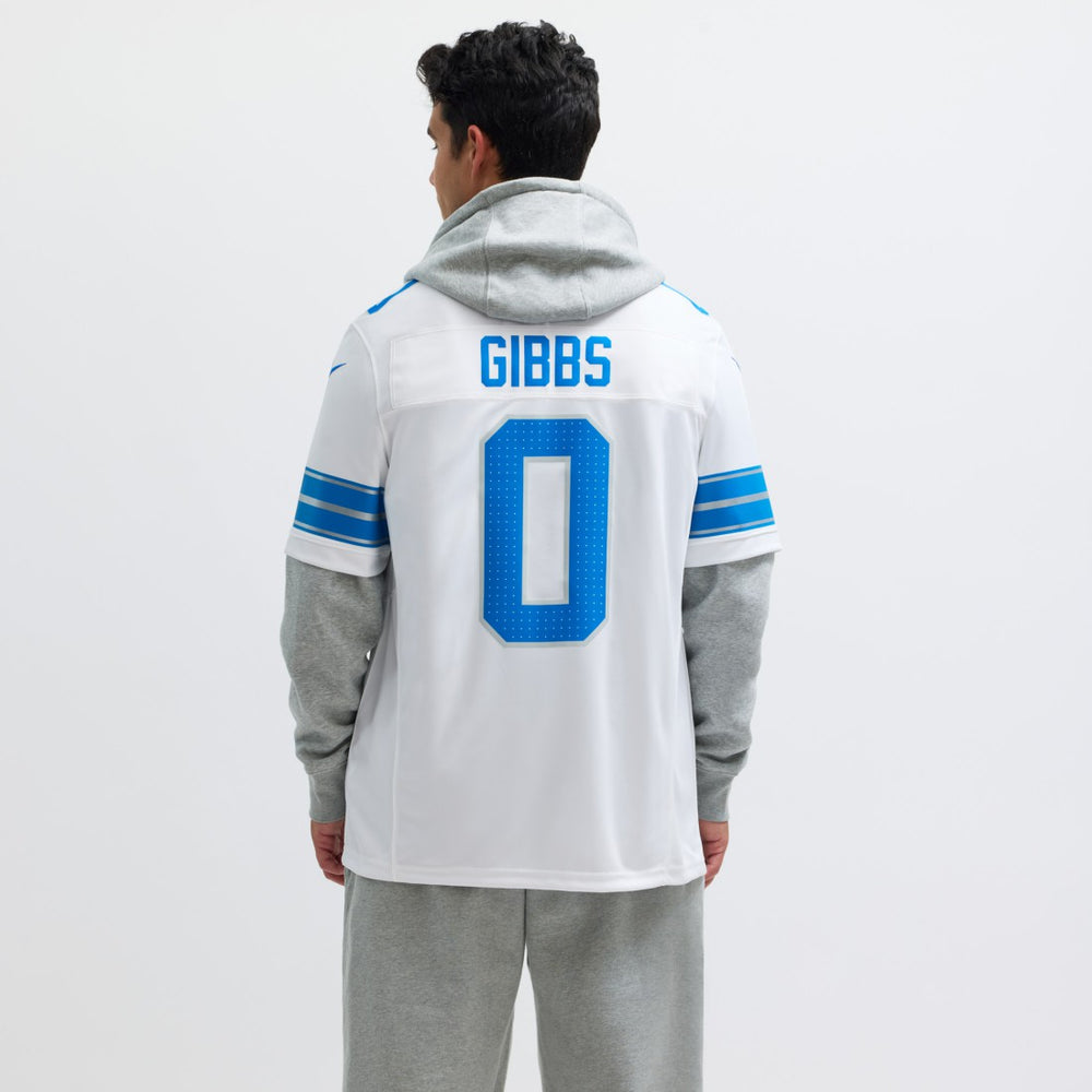 Jahmyr Gibbs Detroit Lions Vapor F.U.S.E. Limited Jersey - White Jerseys