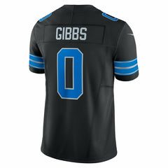 Jahmyr Gibbs Detroit Lions 2nd Alternate Vapor F.U.S.E. Limited Jersey - Black Jerseys