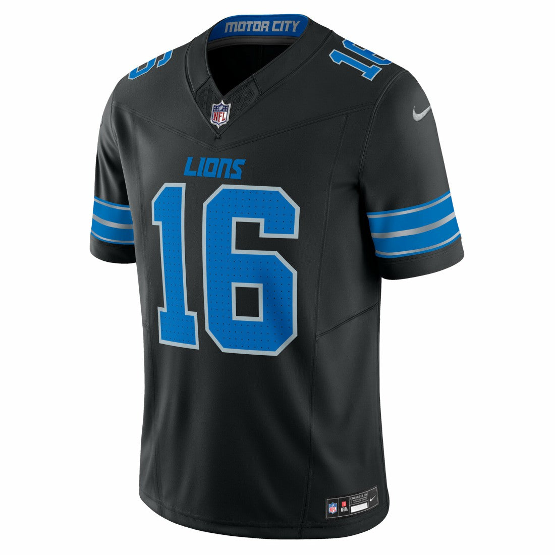 Jared Goff Detroit Lions Vapor F.U.S.E. Limited Jersey - Black Jerseys