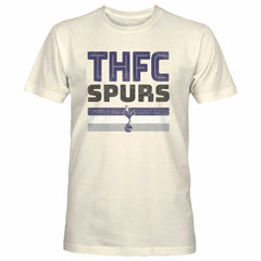 Tottenham Hotspur 1863FC Retro Stripes T-Shirt Tan