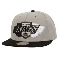 Los Angeles Kings Mitchell & Ness Soul Triple Up Snapback Hat - Gray | US 202134822