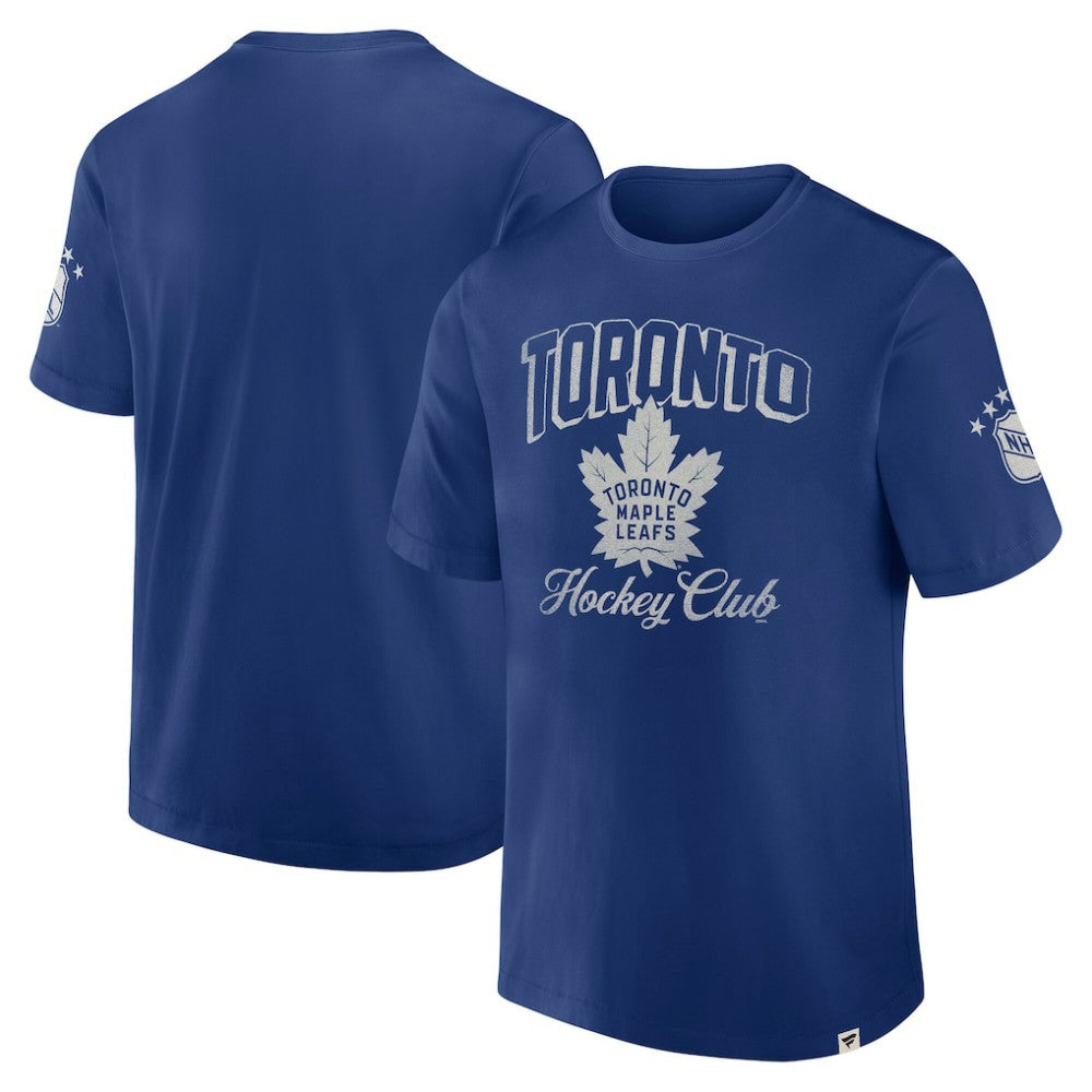Toronto Maple Leafs Fanatics Decades Collection Made To Last T-Shirt - Blue | US 202135494