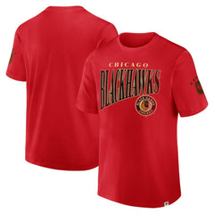 Chicago Blackhawks Fanatics Decades Collection Made To Last T-Shirt - Red | US 202135521