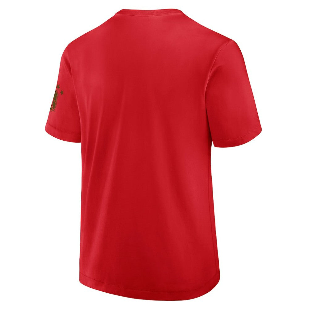 Chicago Blackhawks Fanatics Decades Collection Made To Last T-Shirt - Red | US 202135521