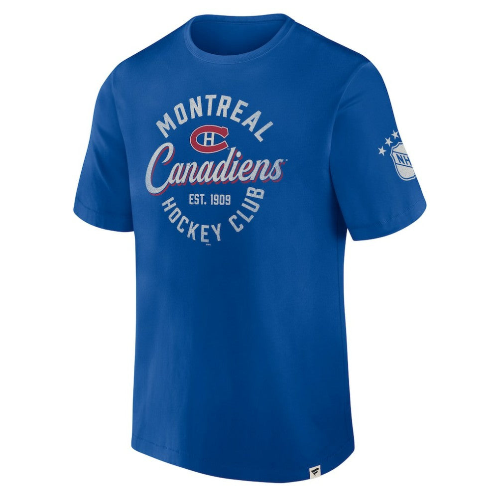 Montreal Canadiens Fanatics Decades Collection Made To Last T-Shirt - Royal | US 202135523