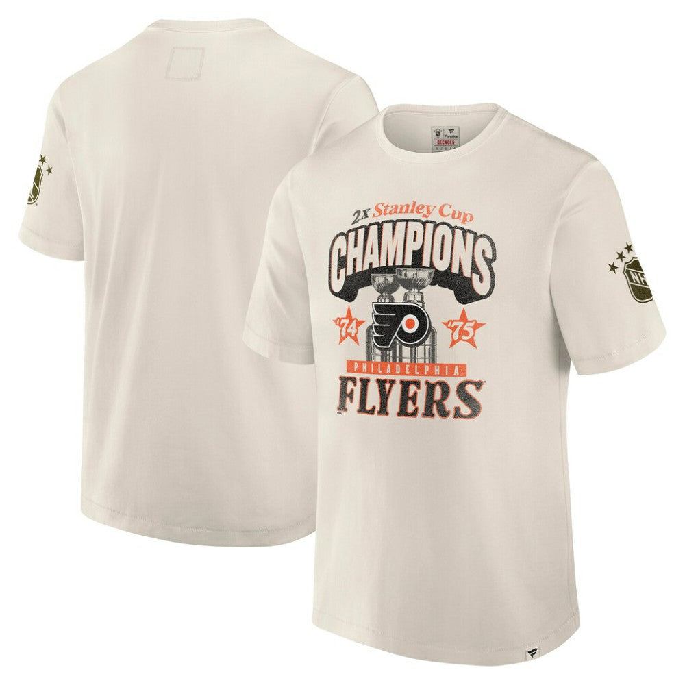 Philadelphia Flyers Fanatics Decades Collection Timeless T-Shirt - White | US 202135526