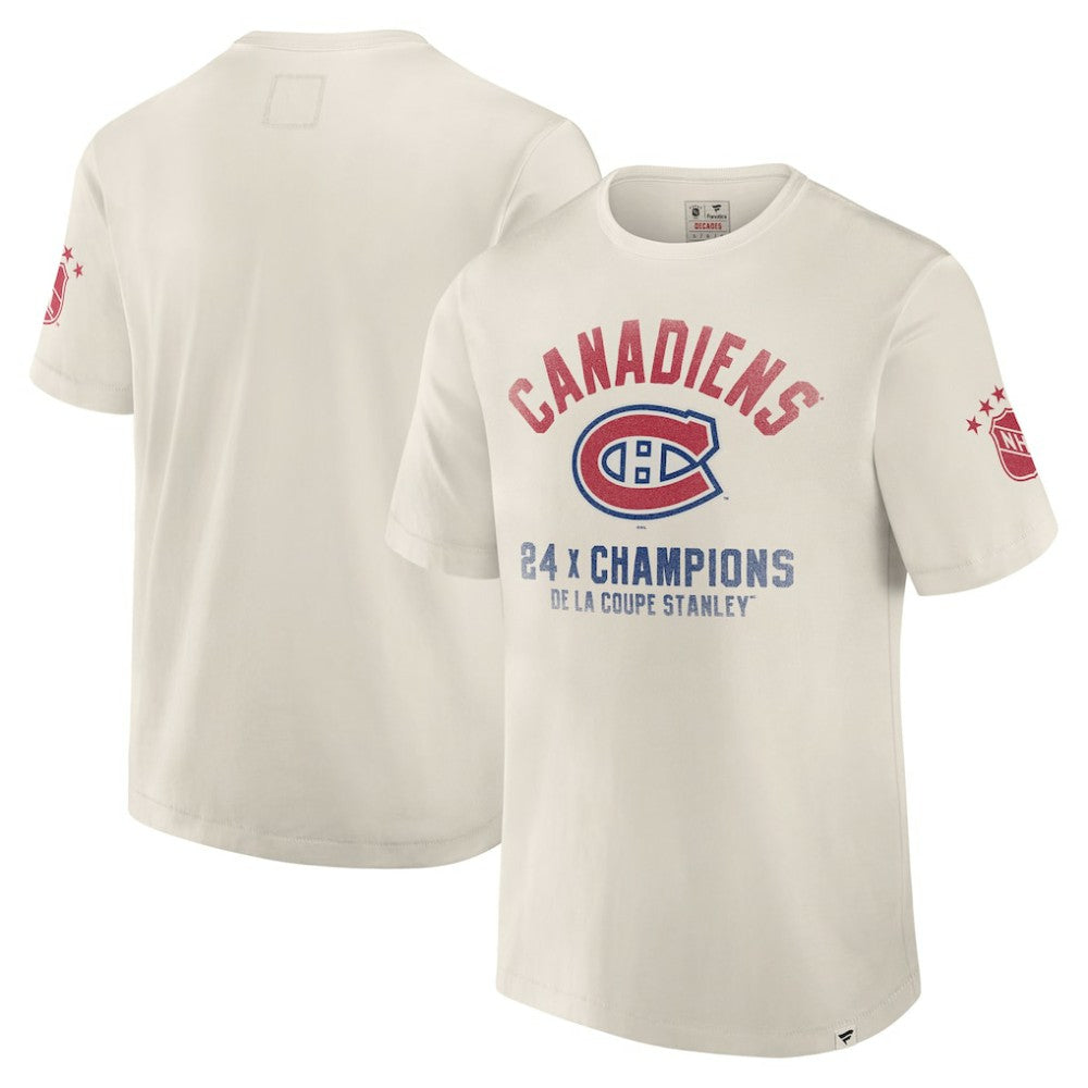 Montreal Canadiens Fanatics Decades Collection Timeless T-Shirt - White | US 202135532