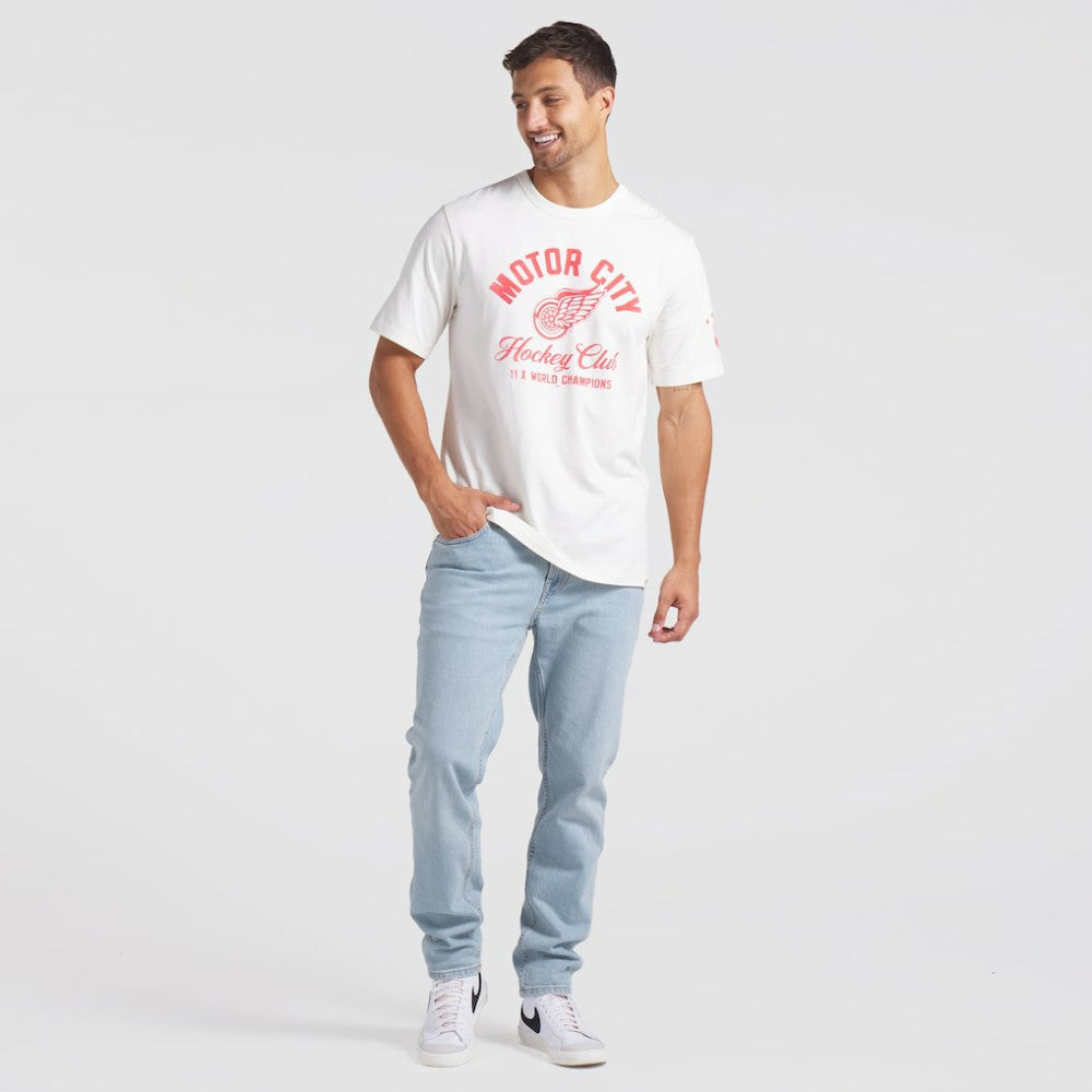 Detroit Red Wings Fanatics Decades Collection Timeless T-Shirt - White | US 202135538