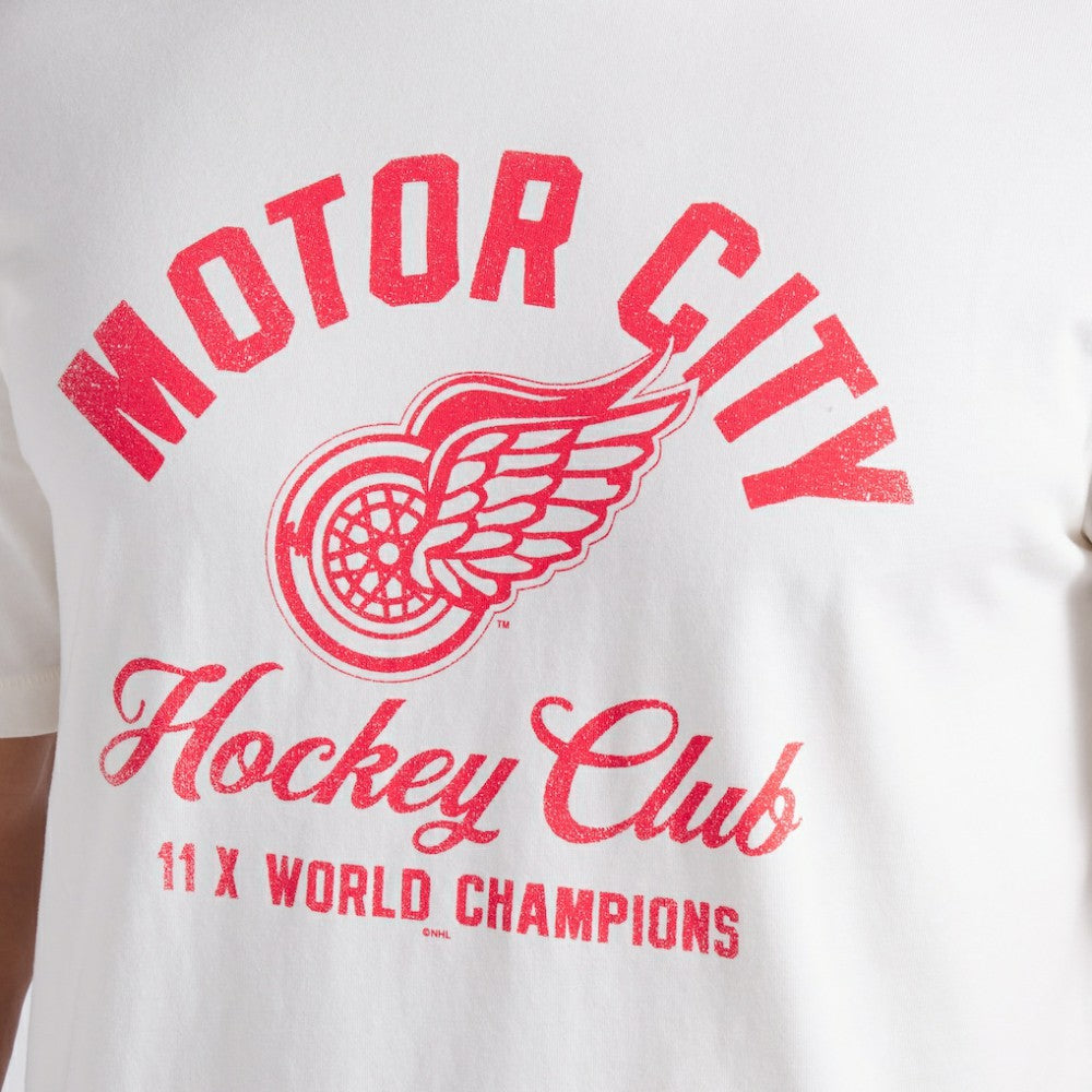 Detroit Red Wings Fanatics Decades Collection Timeless T-Shirt - White | US 202135538