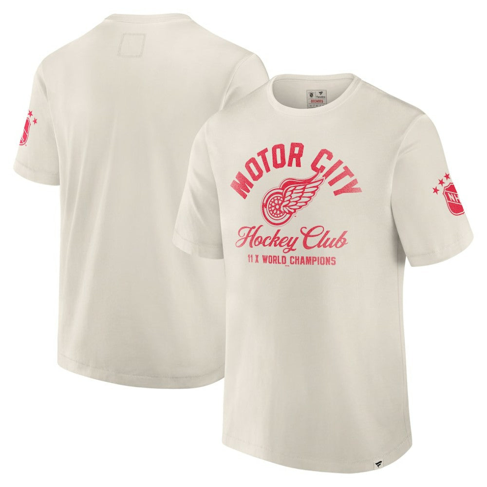 Detroit Red Wings Fanatics Decades Collection Timeless T-Shirt - White | US 202135538