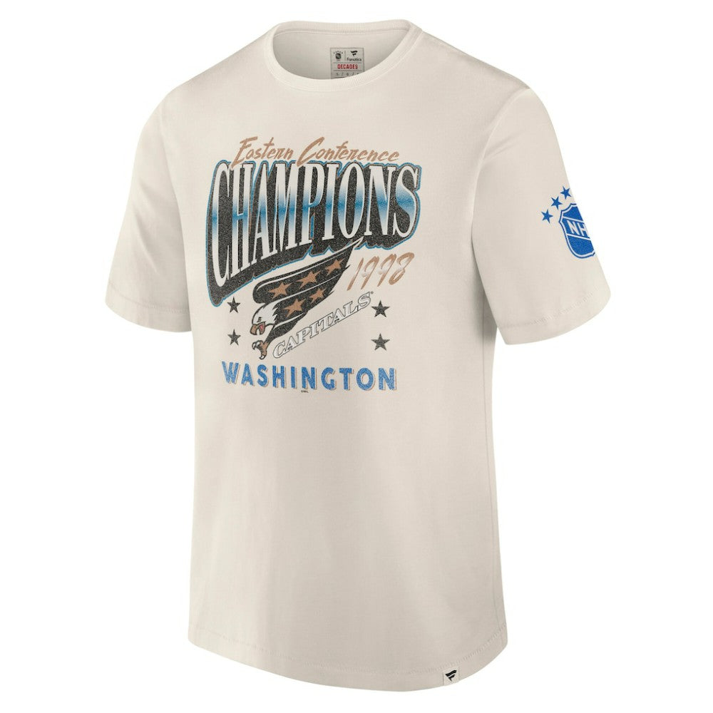 Washington Capitals Fanatics Decades Collection Timeless T-Shirt - White | US 202135542