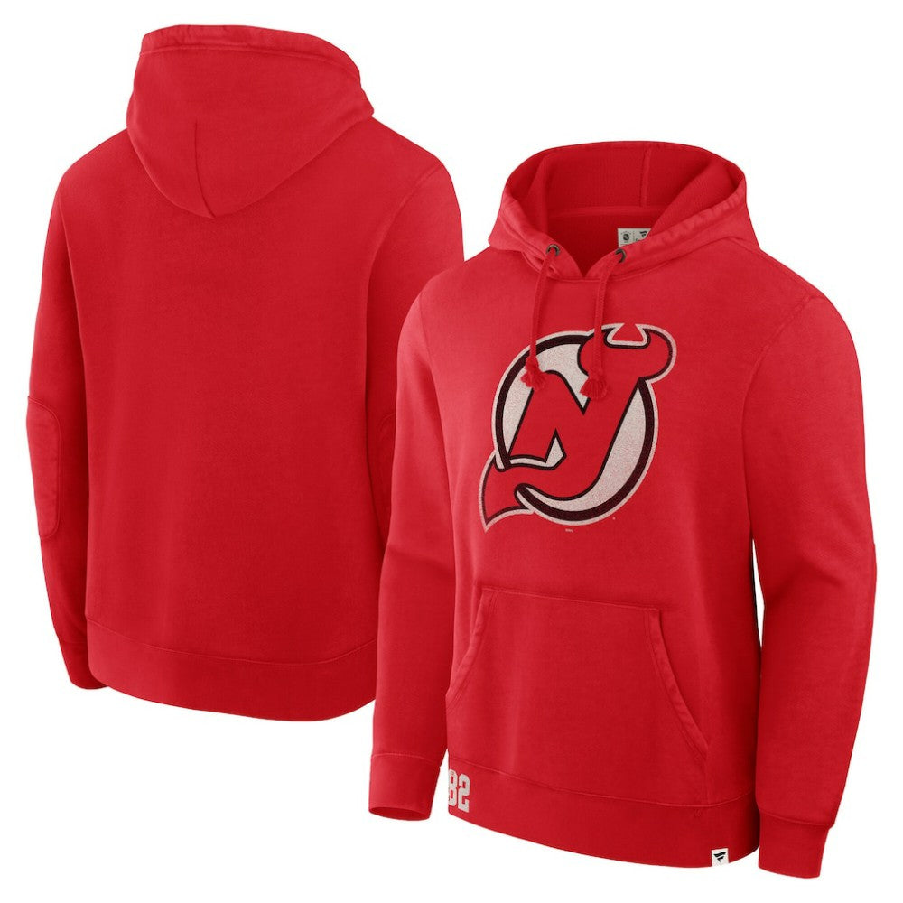 New Jersey Devils Fanatics Decades Collection Tradition Hoodie - Red | US 202135560