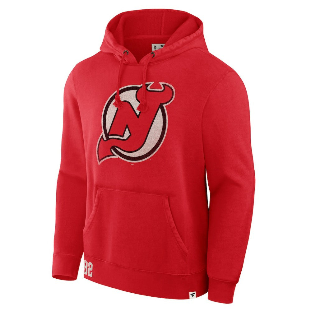 New Jersey Devils Fanatics Decades Collection Tradition Hoodie - Red | US 202135560