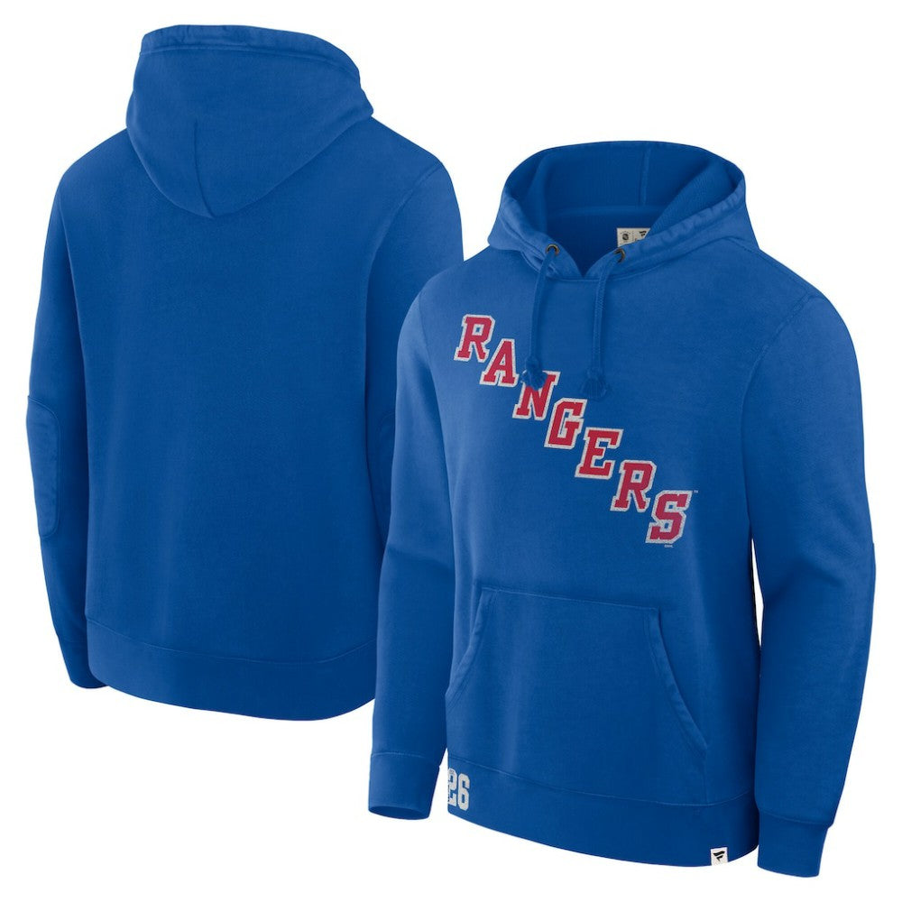 New York Rangers Fanatics Decades Collection Tradition Hoodie - Blue | US 202135591