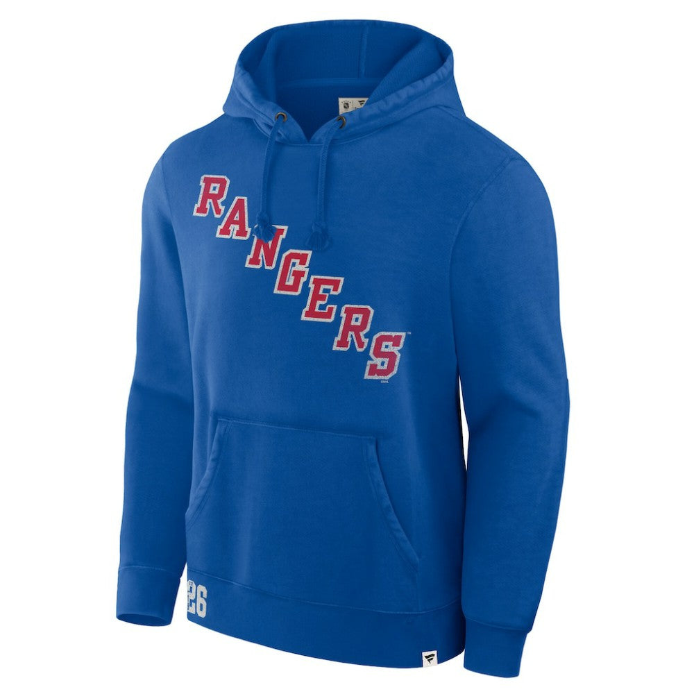 New York Rangers Fanatics Decades Collection Tradition Hoodie - Blue | US 202135591