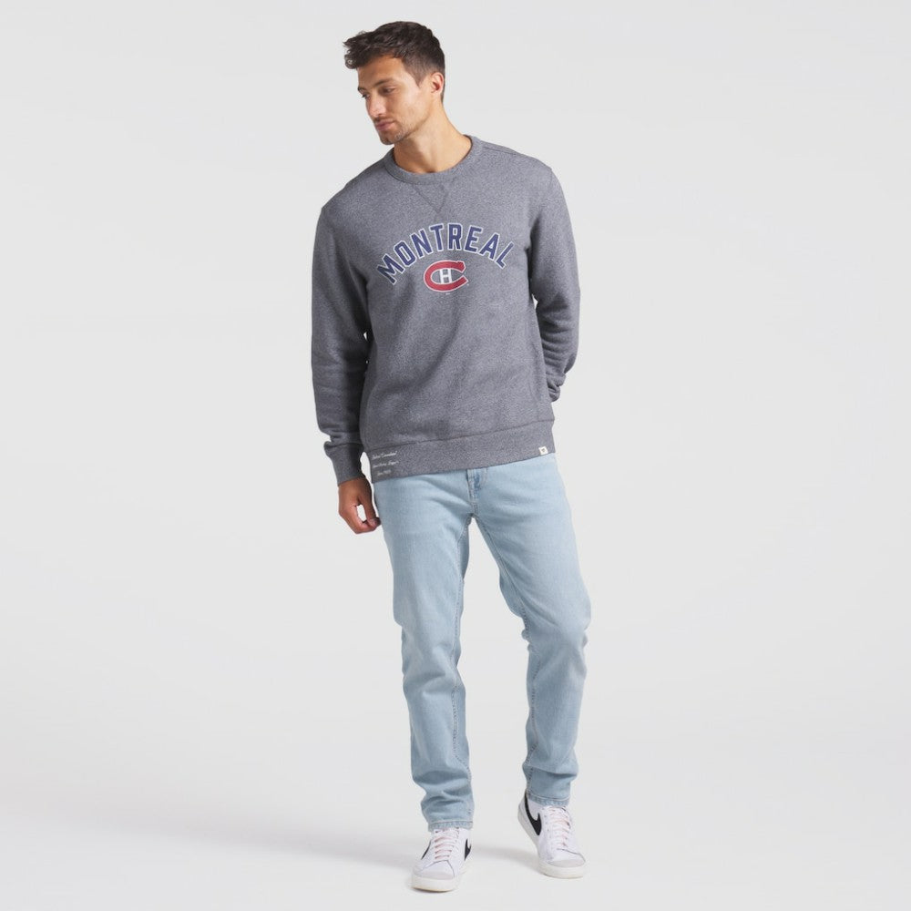 Montreal Canadiens Fanatics Decades Collection Legendary Fleece Pullover Sweatshirt - Heather Gray | US 202135600