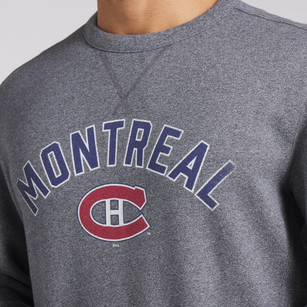 Montreal Canadiens Fanatics Decades Collection Legendary Fleece Pullover Sweatshirt - Heather Gray | US 202135600